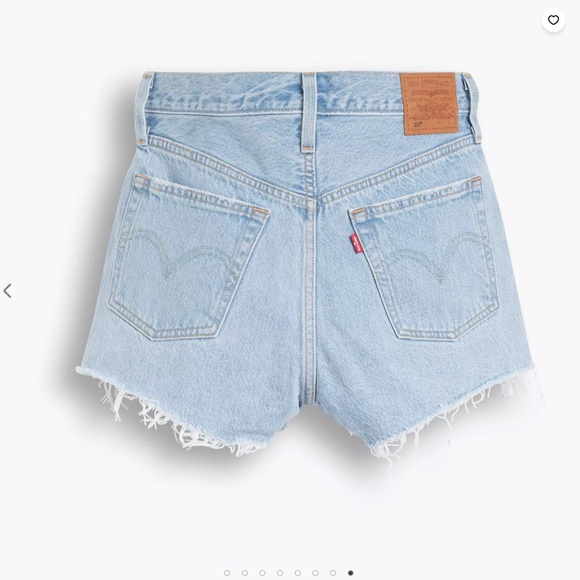 Levi's Premium 501® Original Fit High Rise Shorts - Picture 4 of 7